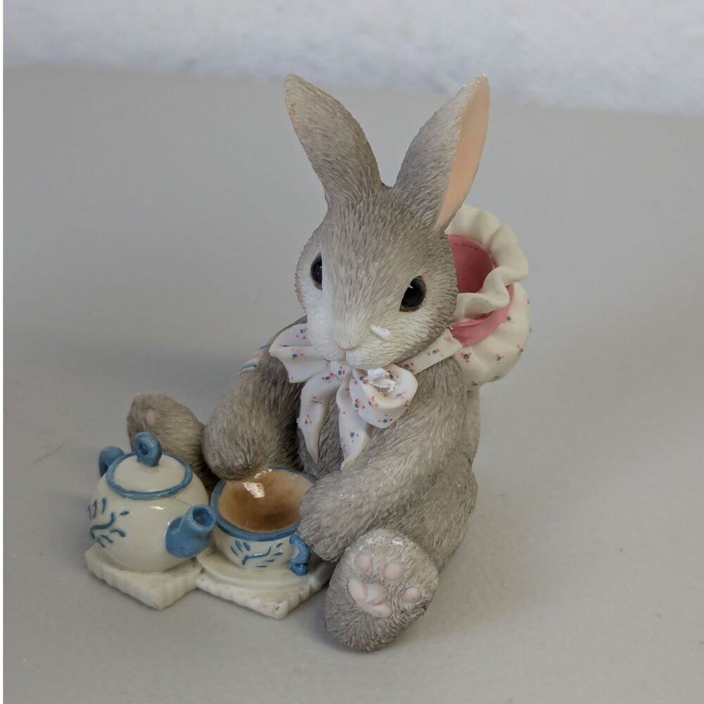 My Blushing Bunnies Blessings Pour Out with Friends Enesco Figurine Easter